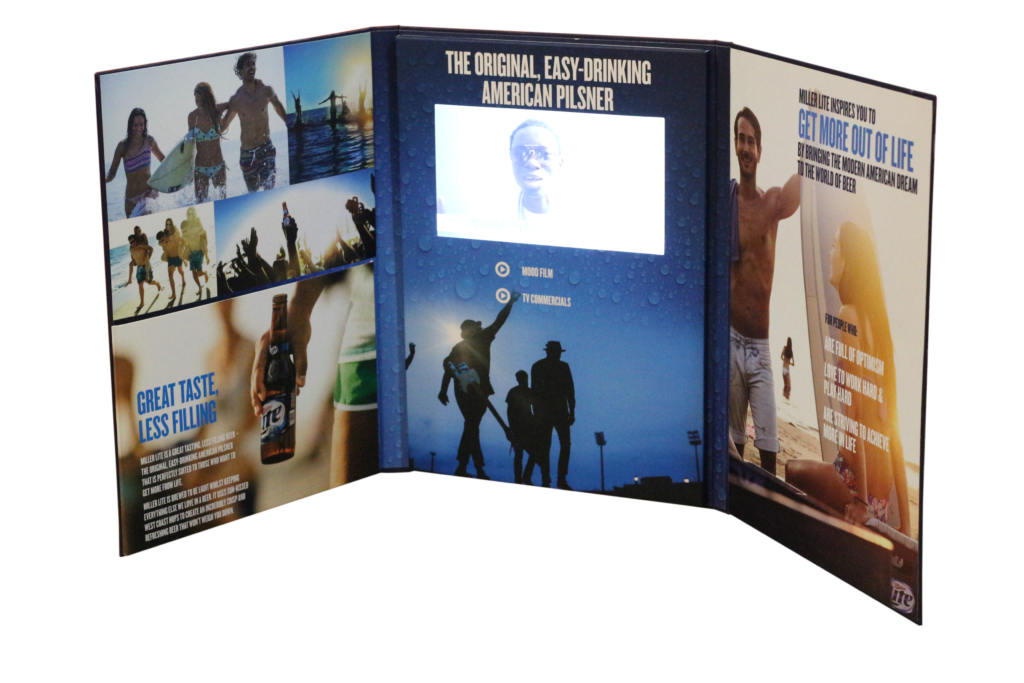 Video Brochure Trifold